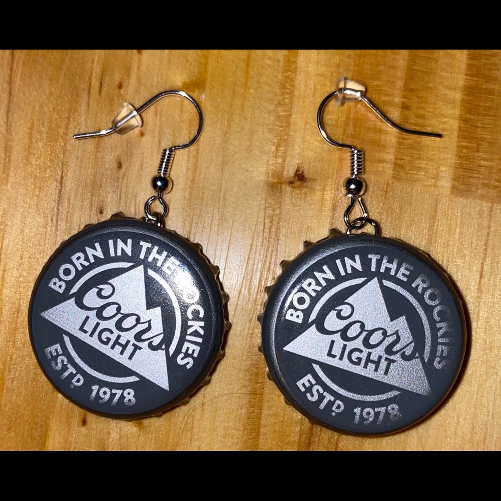 Beer earrings